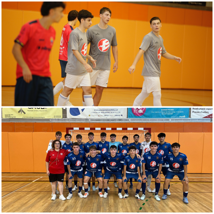 Amistosos del filial y del Juvenil División de Honor en Mataró