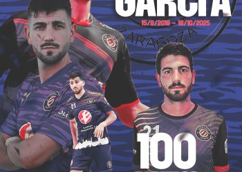 Carlos García cumple 100 partidos con el Entrerríos en Segunda División