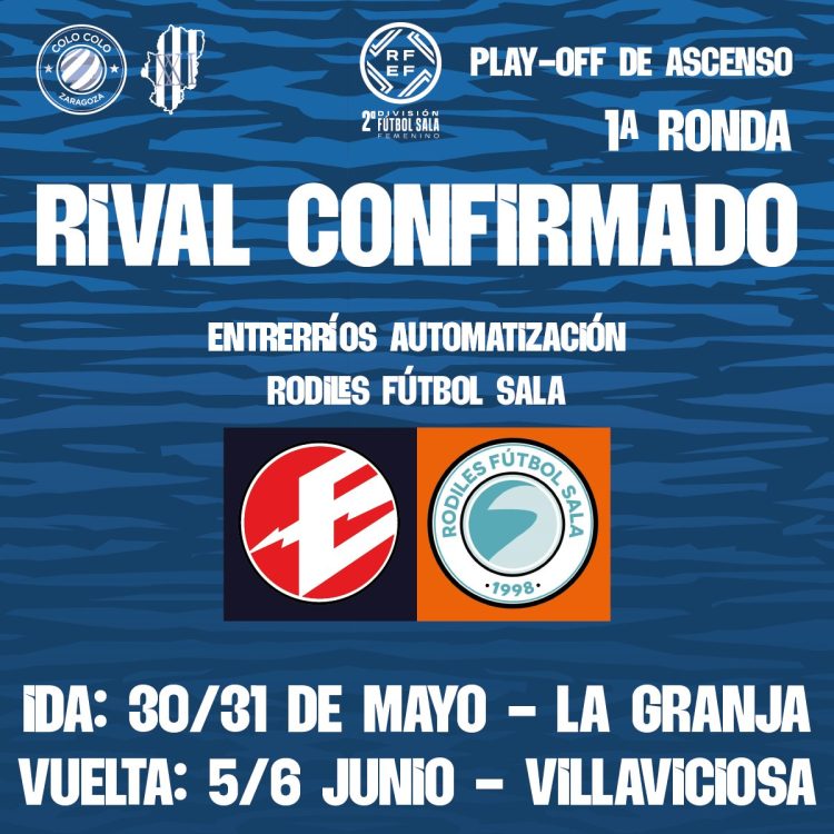 El Rodiles F.S., rival del Entrerríos Automatización en la primera eliminatoria de ascenso