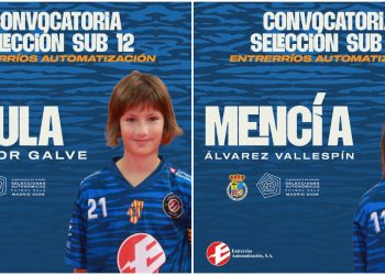 Paula Salvador y Mencía Álvarez, convocadas con la Sub-12 de Aragón
