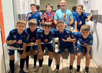 El Entrerríos, sub-campeón de la Copa RFAF Alevín Superliga