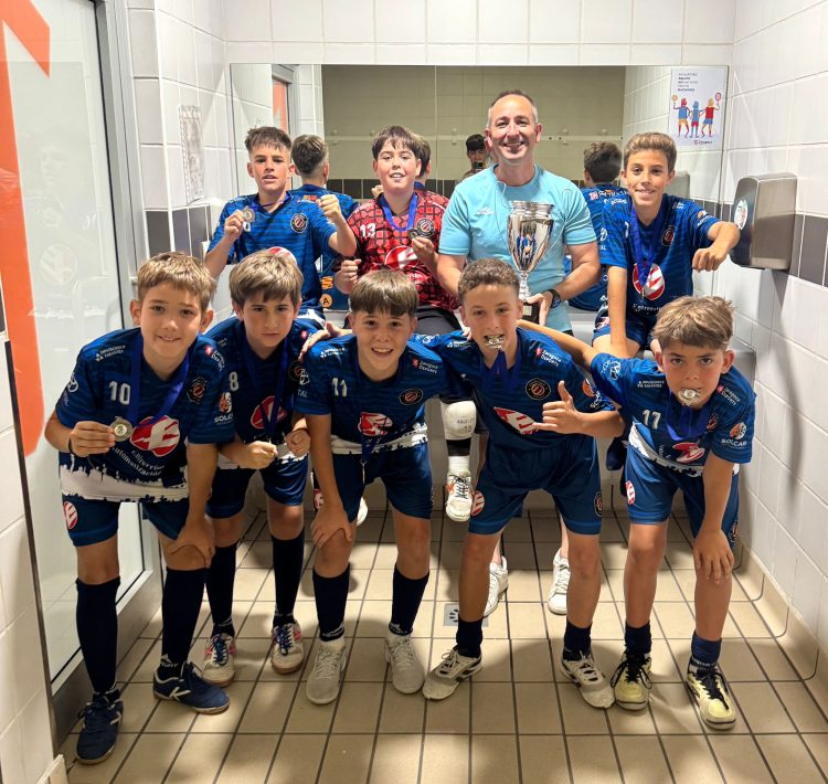 El Entrerríos, sub-campeón de la Copa RFAF Alevín Superliga