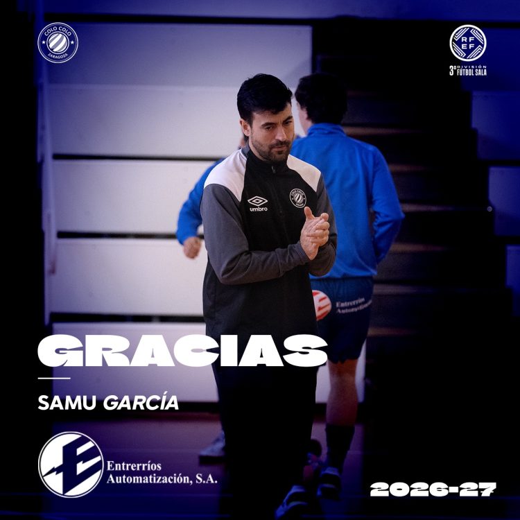 Samu García deja de ser el entrenador del filial