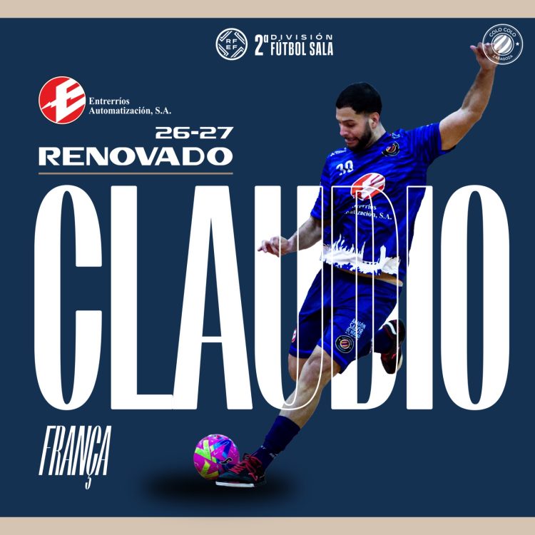 Claudio França, ¡Renovado!