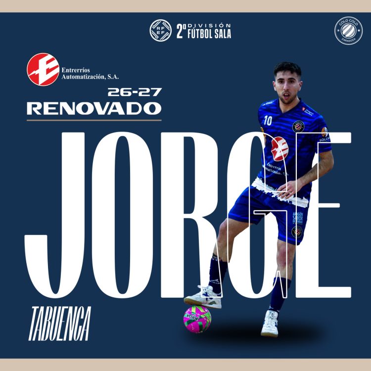 El Entrerríos y Jorge Tabuenca, juntos otra temporada más