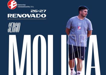 Sergio Molina sigue al frente del banquillo del Entrerríos