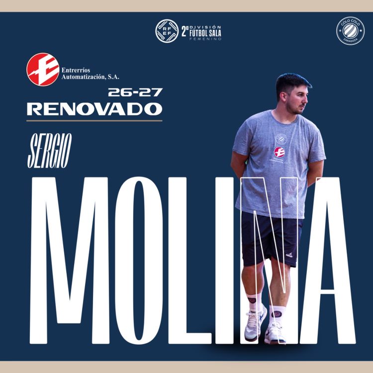 Sergio Molina sigue al frente del banquillo del Entrerríos