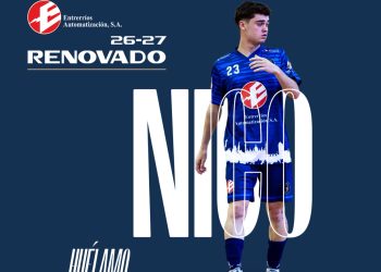 Nico Huélamo, nuevo jugador del Entrerríos Automatización ‘B’