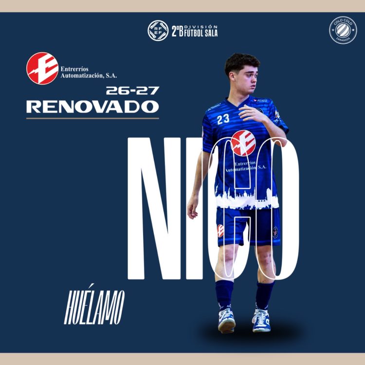Nico Huélamo, nuevo jugador del Entrerríos Automatización ‘B’