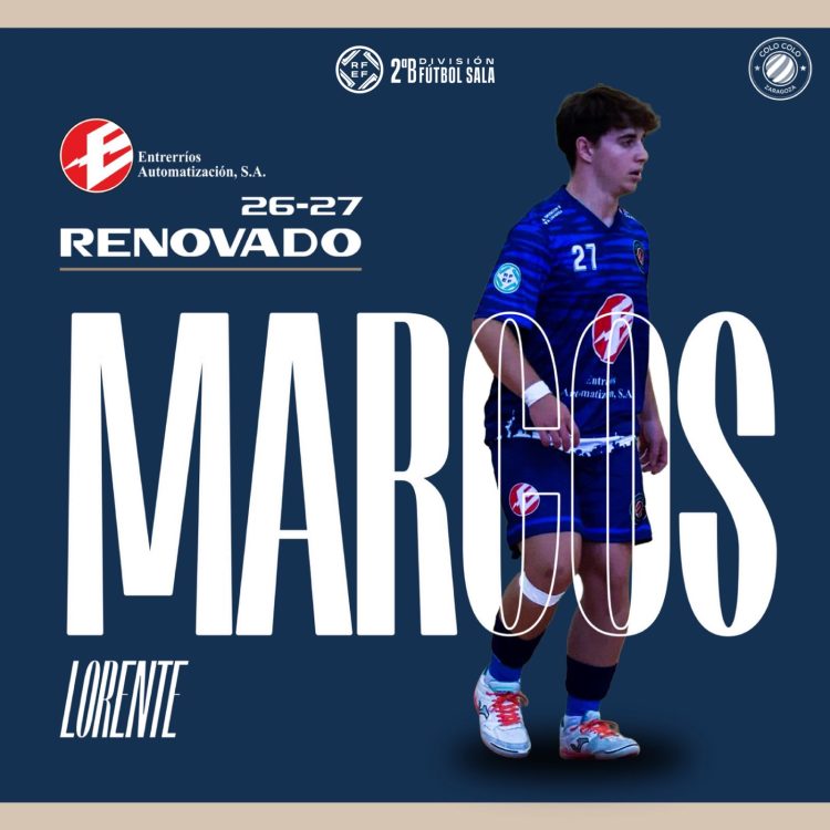 Marcos Lorente se une a la plantilla del Entrerríos Automatización ‘B’